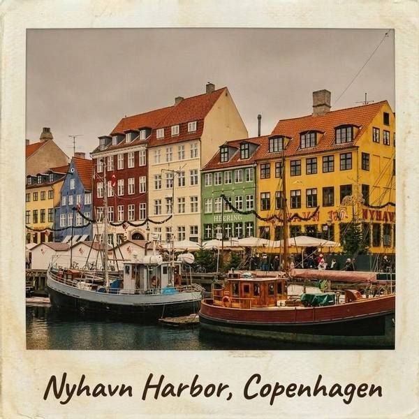 Nyhavn Harbor, Copenhagen